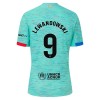 FC Barcelona Lewandowski 9 Tredje 23-24 - Barn Draktsett